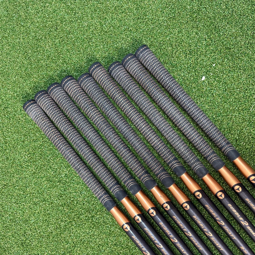 TaylorMade LCG 3-PW - Bubble Shaft 2 80g Regular - Standard Grips