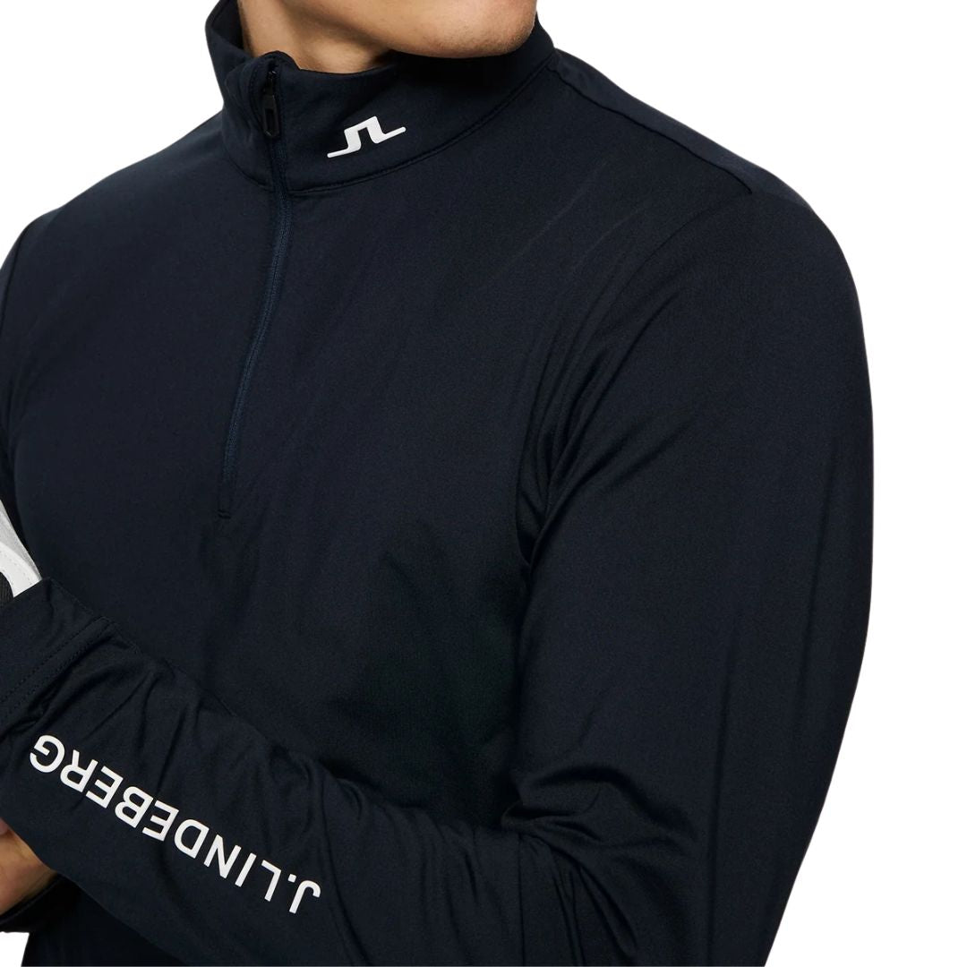 J Lindeberg Tour Tech Mid Layer - Navy