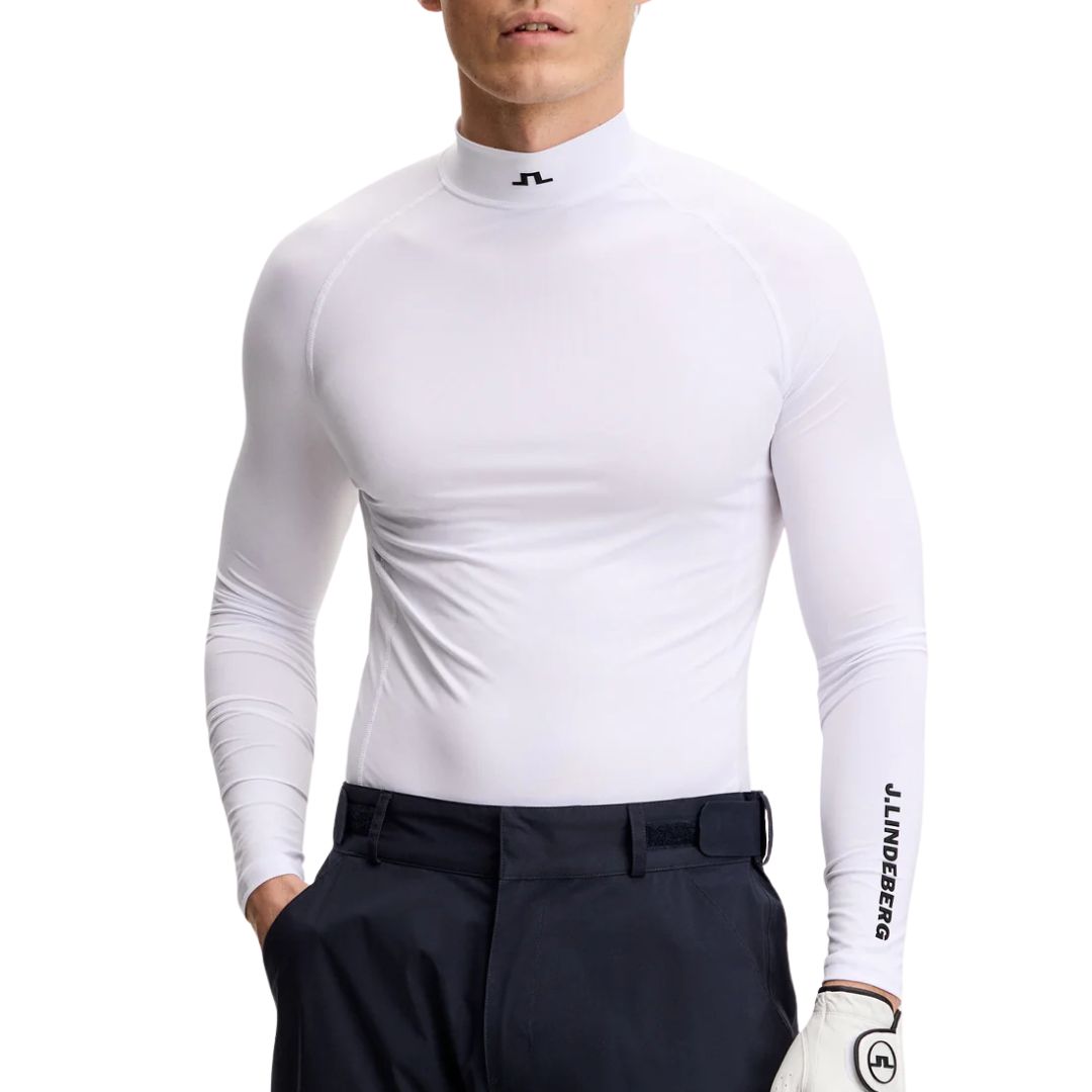 J Lindeberg Ello Thermal Compression Top - White