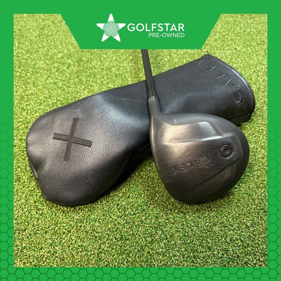Caley Golf 3 Wood 15° - Caley Regular Flex Shaft - Standard Caley Grip