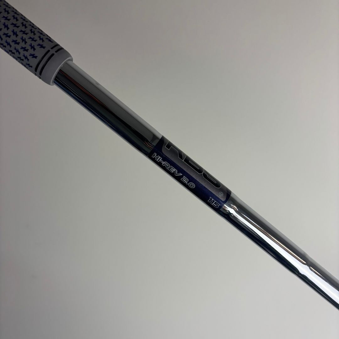 TaylorMade Hi-Toe 3 Chrome 54°/10 - KBS Hi-Rev 2.0 115 Wedge Flex - Lamkin Crossline - LEFT HANDED
