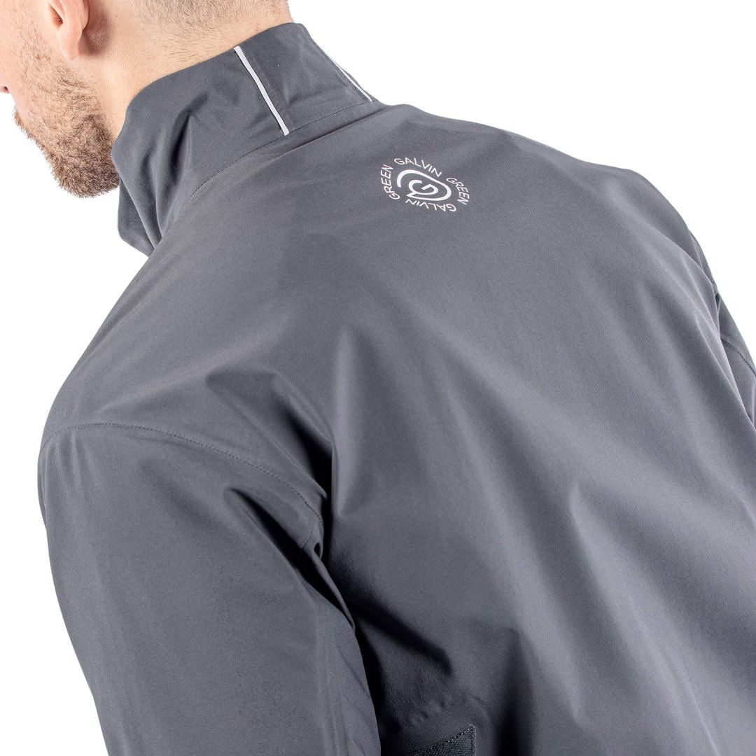 Galvin Green Albert Waterproof Golf Jacket (Forged Iron/Sharkskin/Cool Grey)