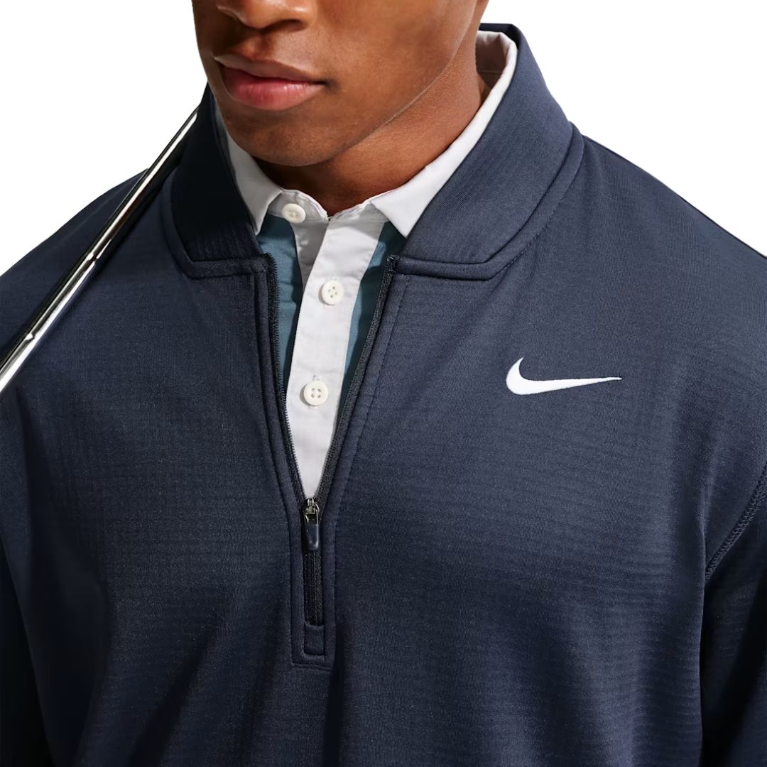 Nike Velocity Therma-FIT 1/2 Zip Pullover - College Navy