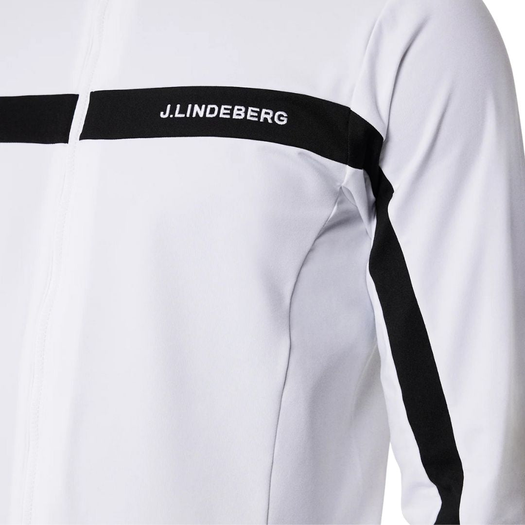 J Lindeberg Jarvis Golf Mid Layer - White