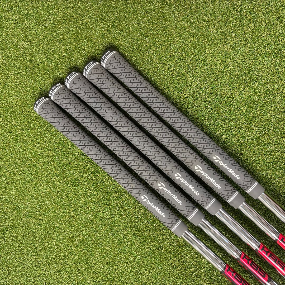 TaylorMade P7MC Irons 6-PW - KBS Tour Stiff - Z-Grip Grey - LEFT HANDED