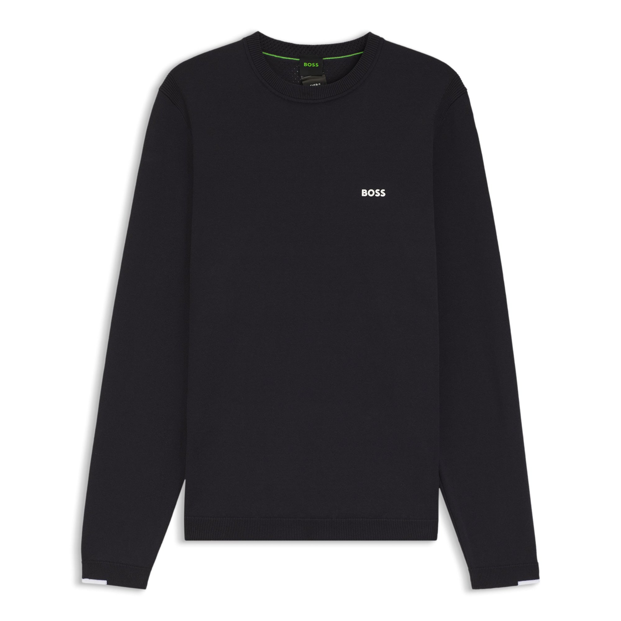 BOSS EVER-X Cotton Sweater - Navy