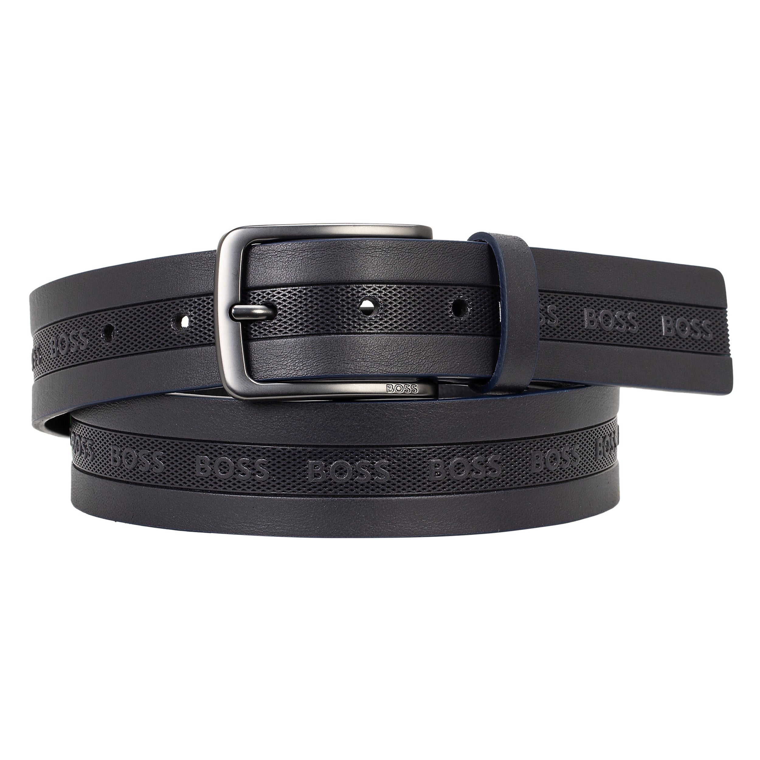 BOSS Vered Grid Belt - Black