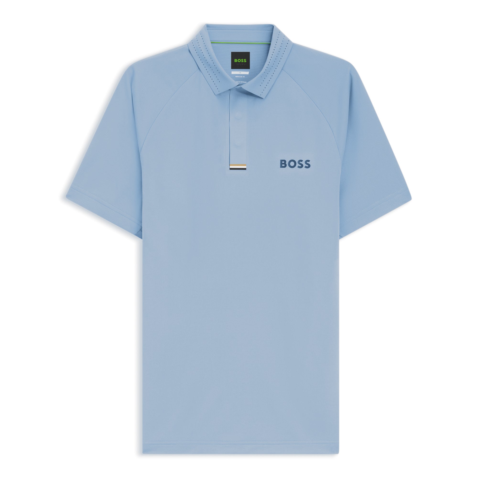 BOSS GOC Paddytech Golf Polo Shirt - Open Blue
