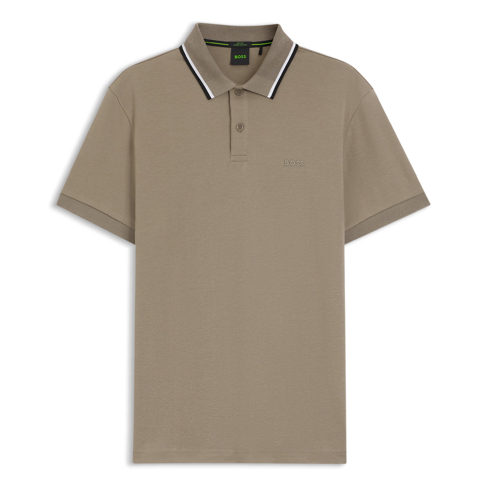 BOSS Paddy Join Golf Polo Shirt - Pastel Green
