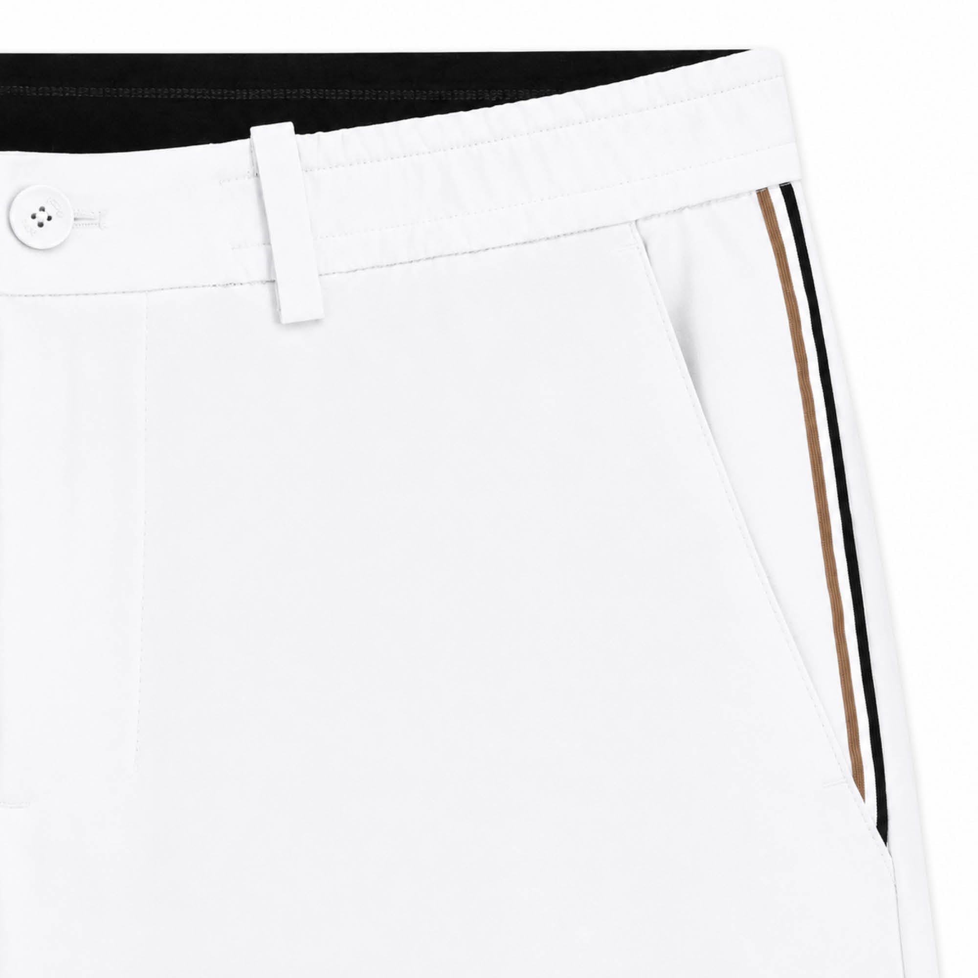 BOSS GOC Swing Golf Shorts - White
