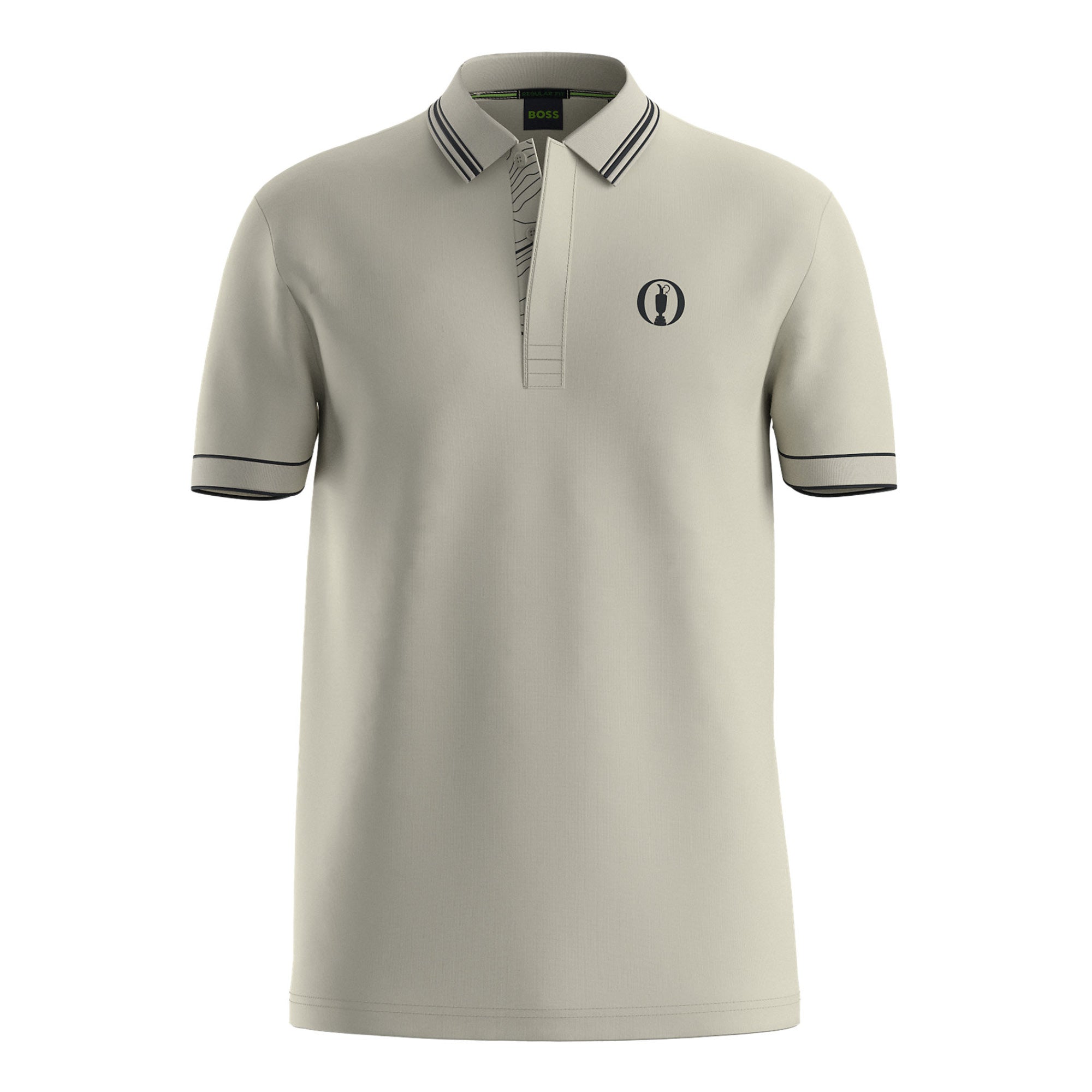 BOSS Paddy Open Championship 2026 Polo Shirt - Light Beige