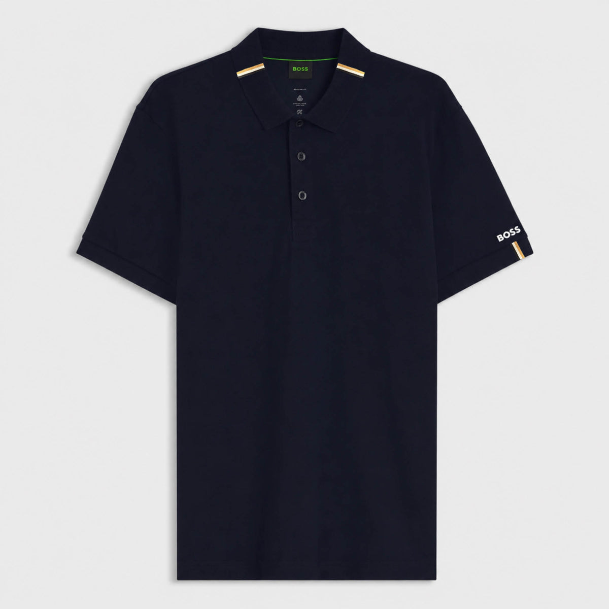 BOSS GOC Rank Golf Polo Shirt - Navy