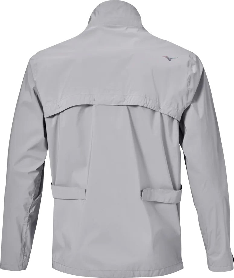 Mizuno Arc Rain Jacket - Quicksilver (Grey)