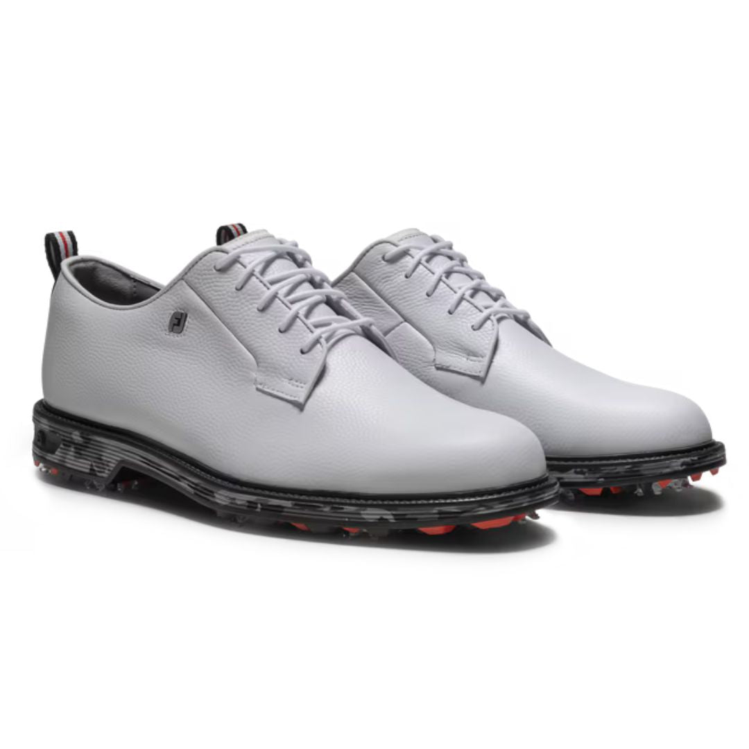 FootJoy Premiere Series Field Golf Shoes - White, Black & Red