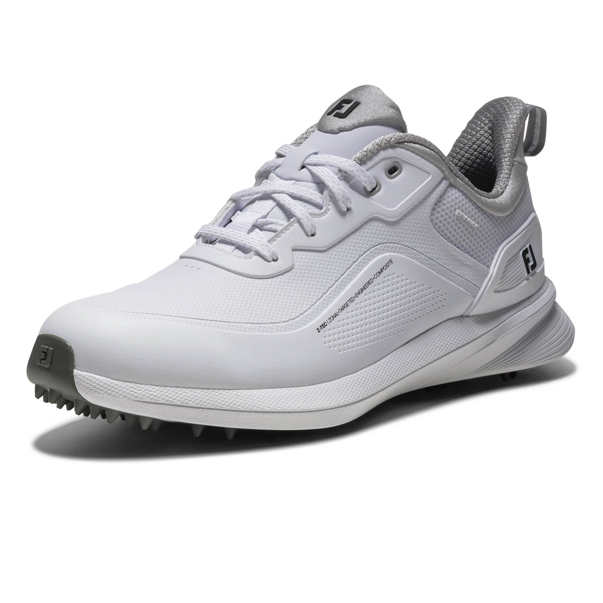 FootJoy Pro/SL Spikeless Golf Shoes - White, White & Grey