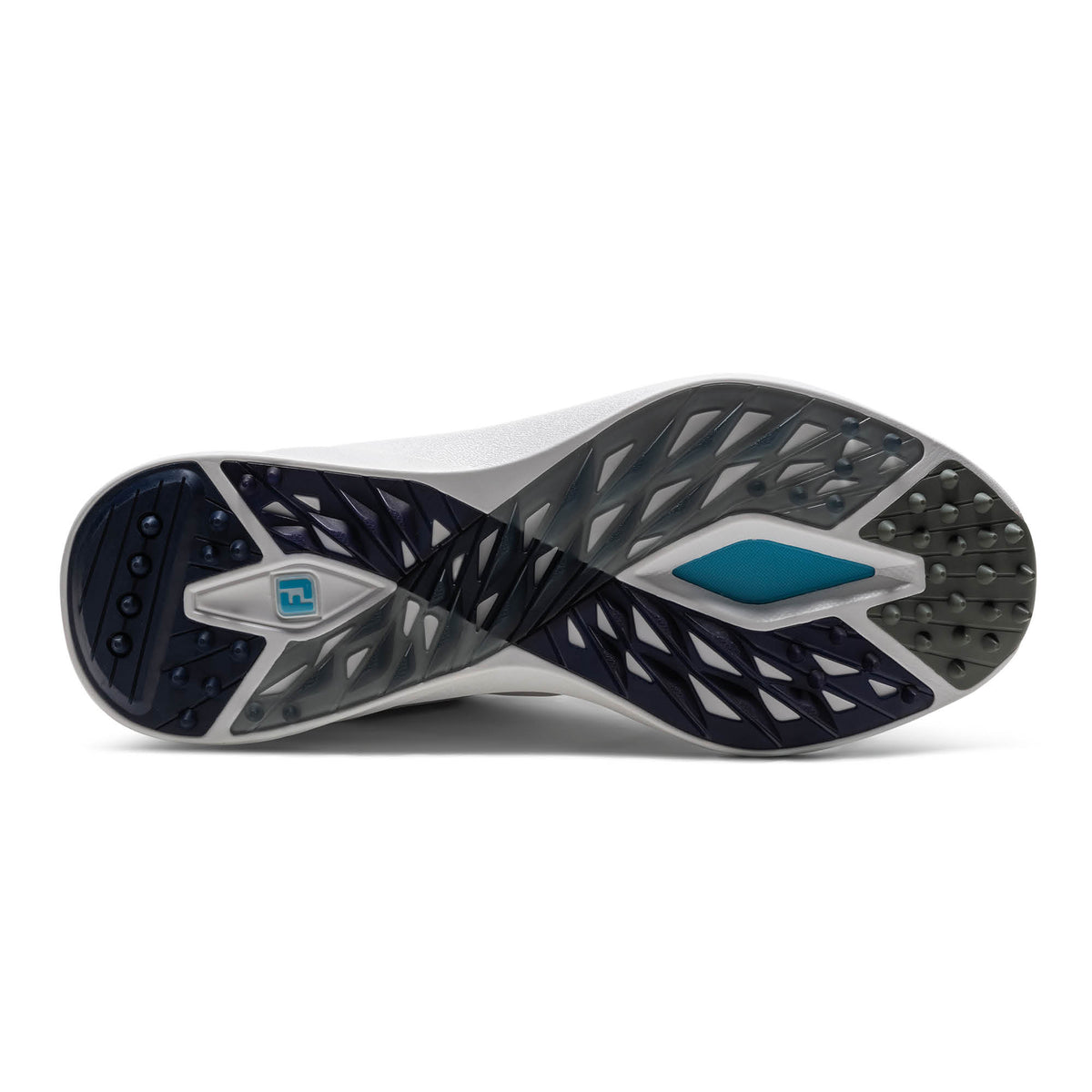 FootJoy Pro/SL Spikeless Golf Shoes - White, White & Grey