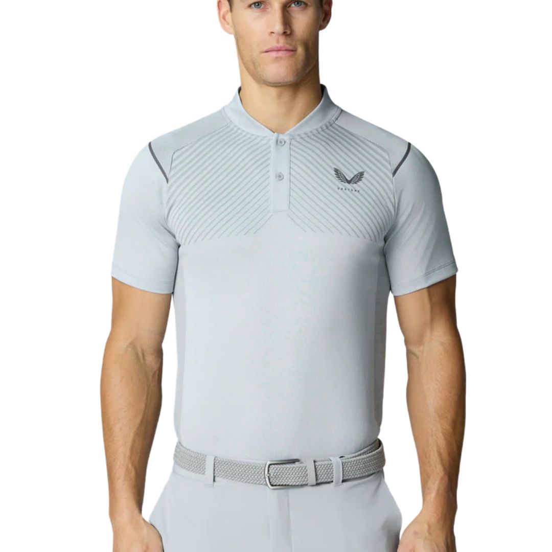 Castore Pinnacle LVS Engineered Knit Golf Polo Shirt