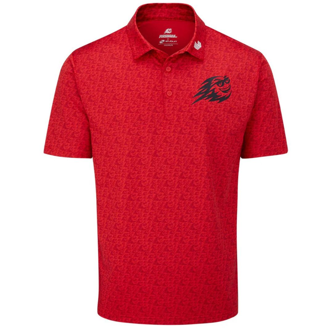 LIV Golf Team Fireballs Sergio Polo Shirt