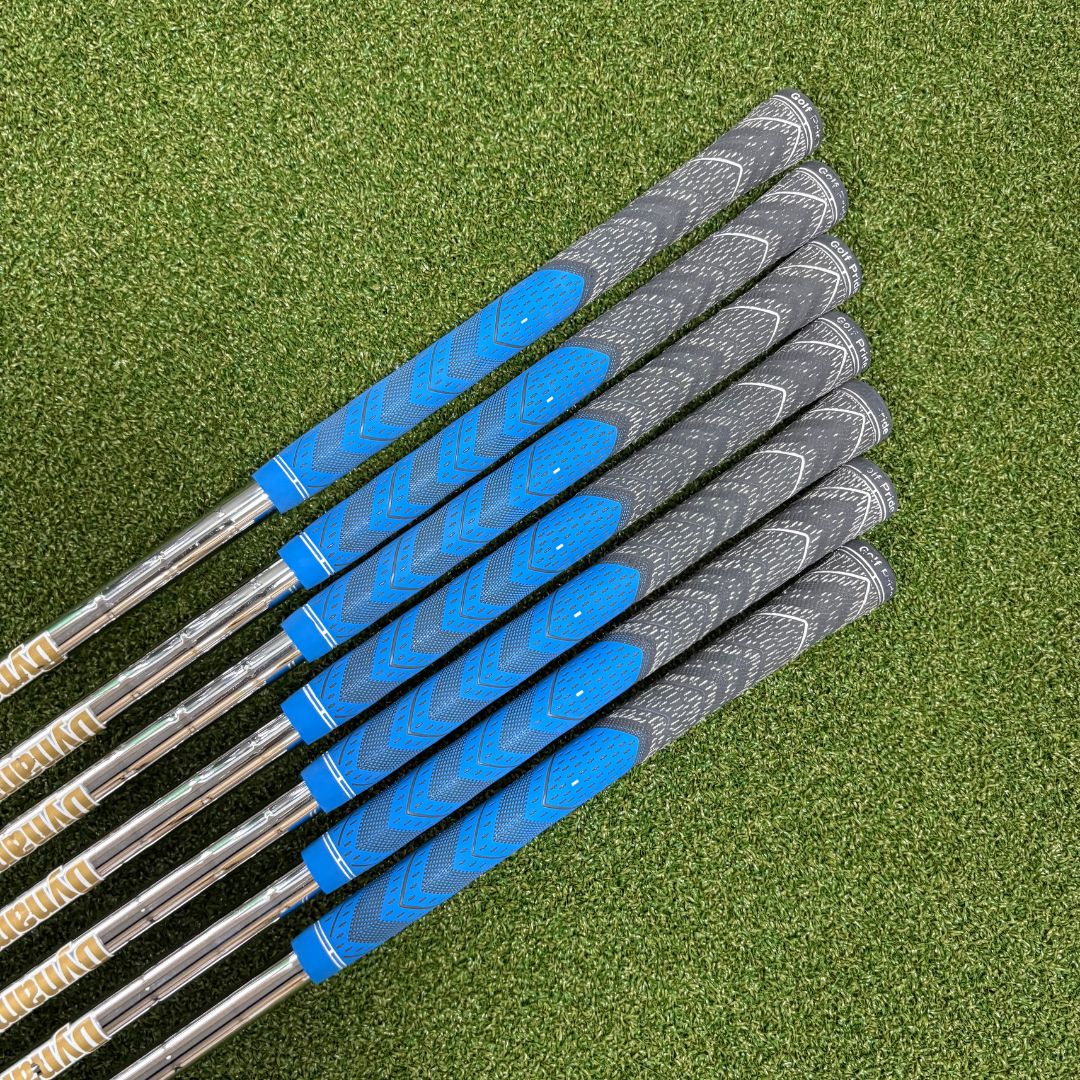 Mizuno Pro 241 Irons - 4-PW - Dynamic Gold 120g X100 - MCC +4  Blue/Grey Grips