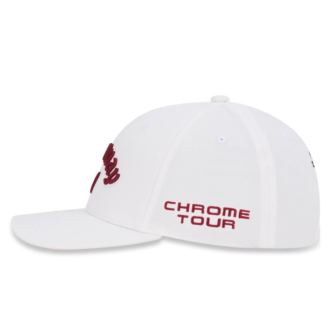 Callaway 2026 Tour Authentic Performance Pro Cap - White & Red