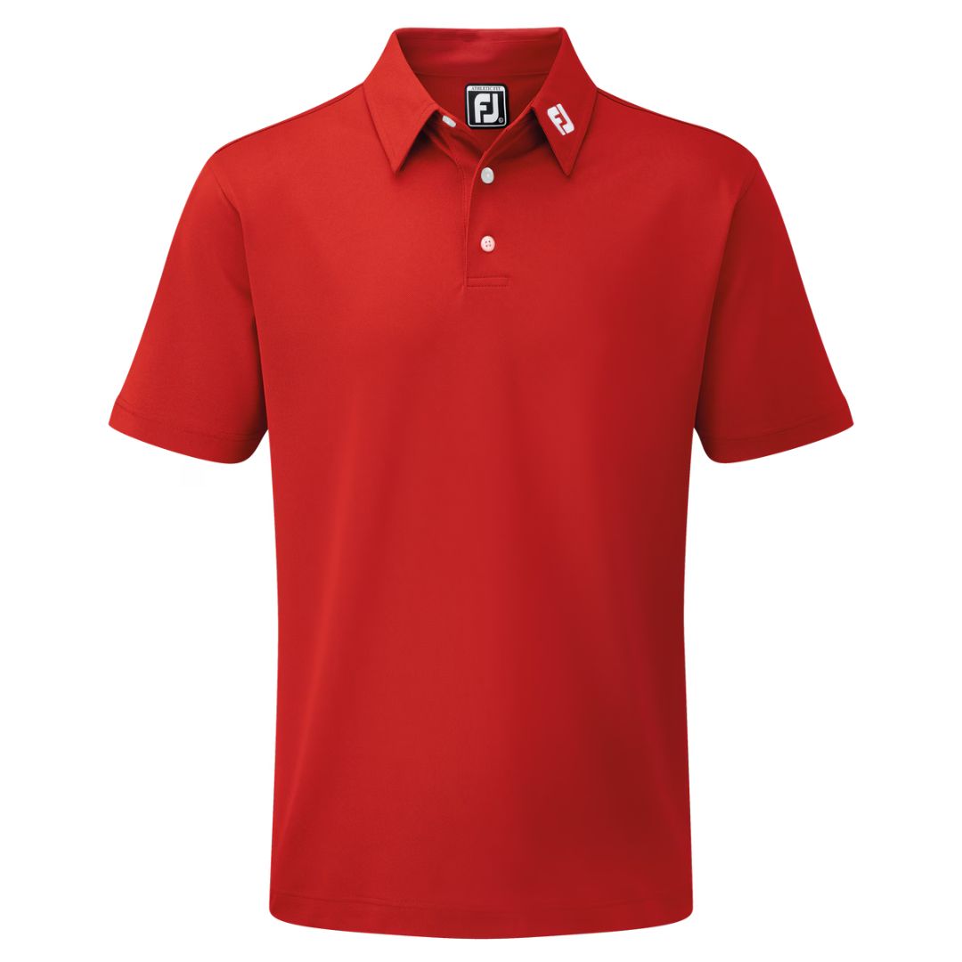 FootJoy Stretch Pique Solid Golf Polo Shirt