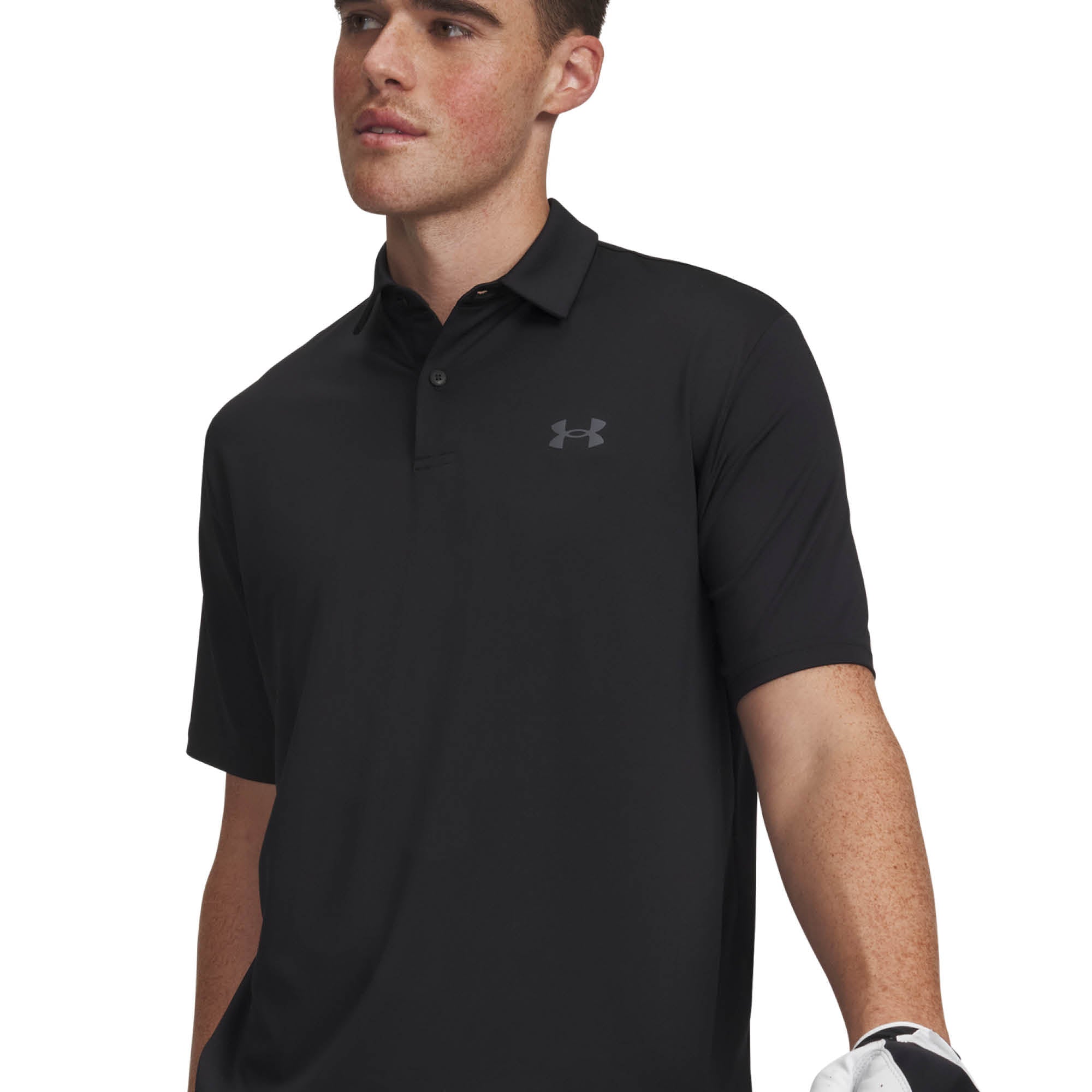Under Armour Matchplay Polo Shirt - Black & Castlerock