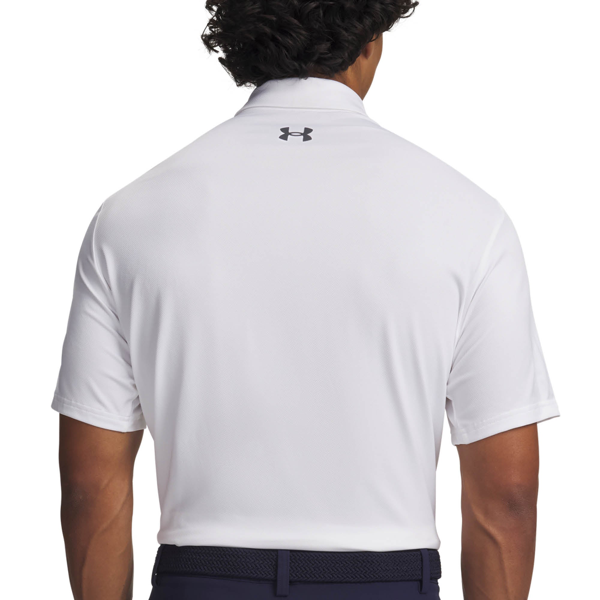 Under Armour Matchplay Polo Shirt - White & Pitch Grey