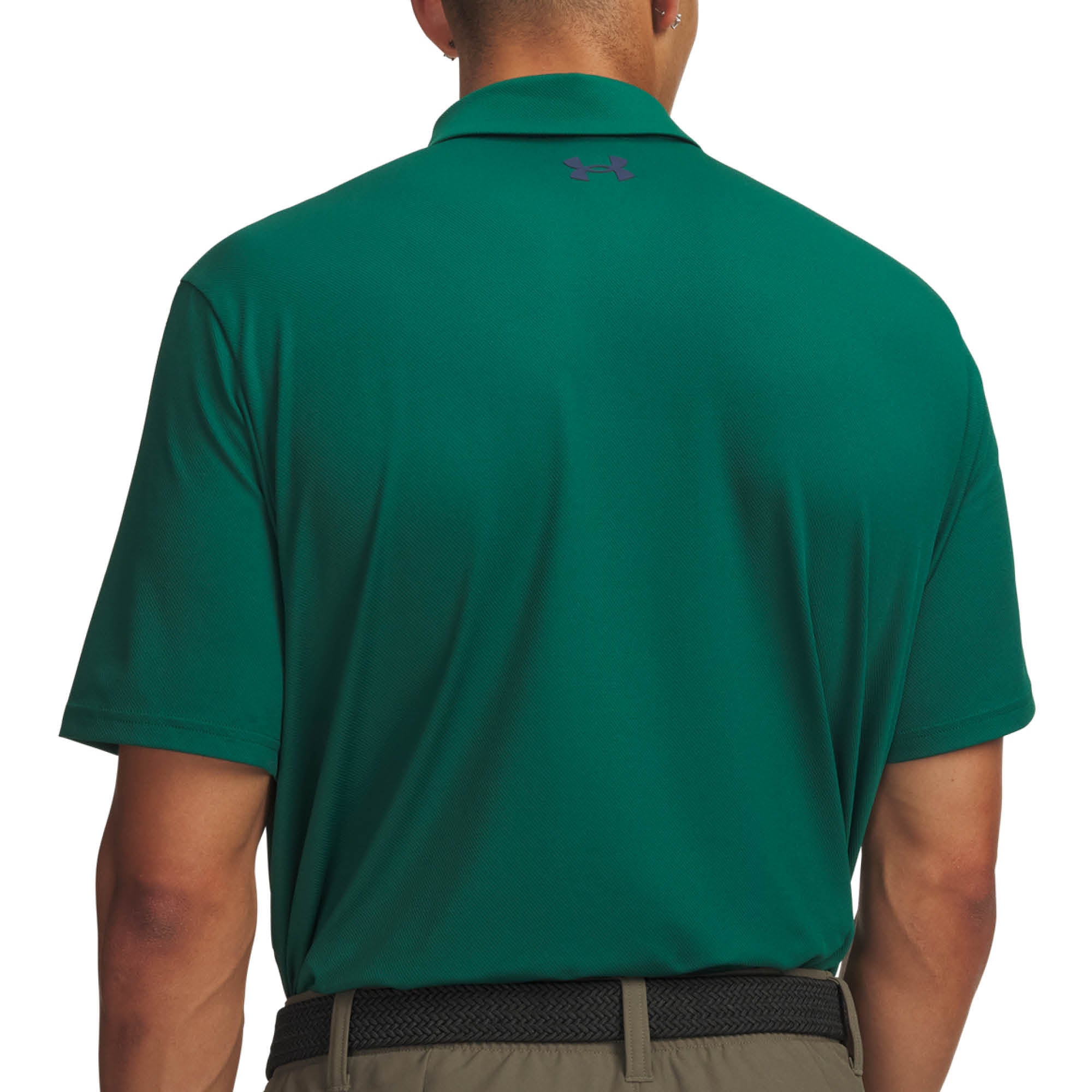 Under Armour Matchplay Golf Polo Shirt - Campus Ivy & Navy Academy