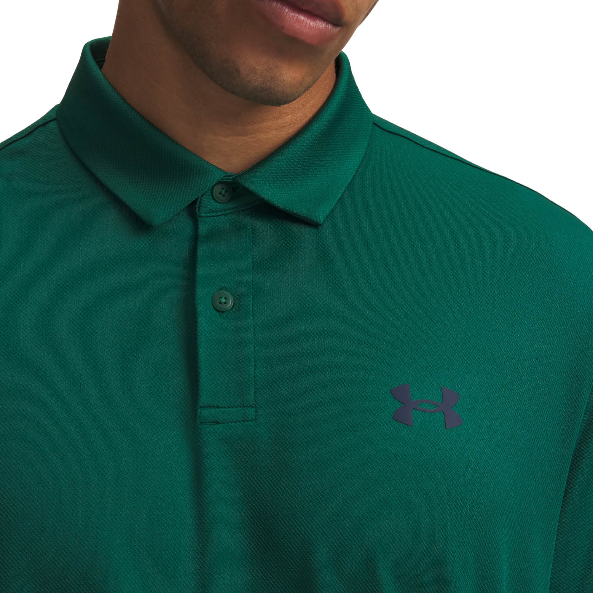 Under Armour Matchplay Golf Polo Shirt - Campus Ivy & Navy Academy