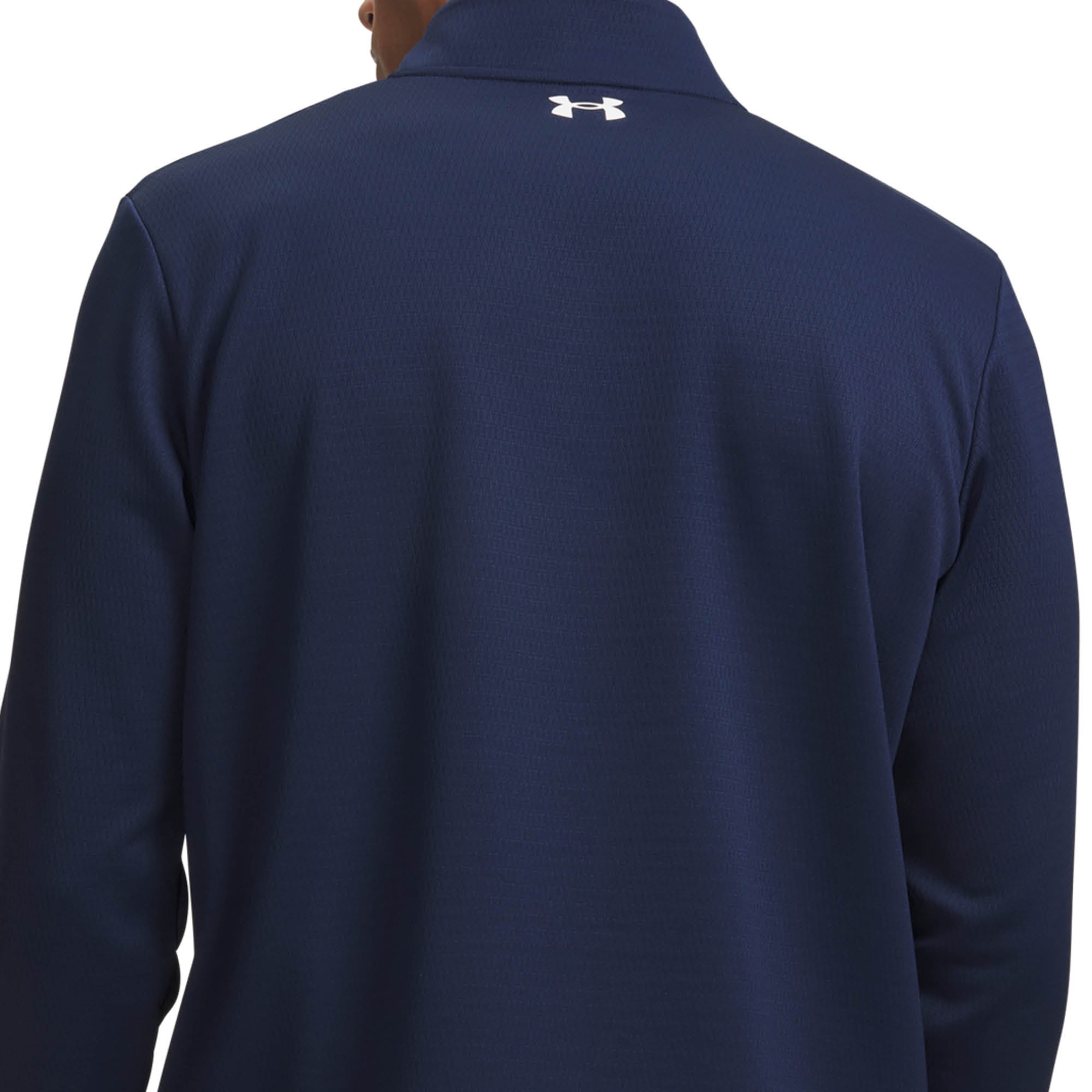 Under Armour Matchplay 1/4 Zip Pullover - Navy Academy & White
