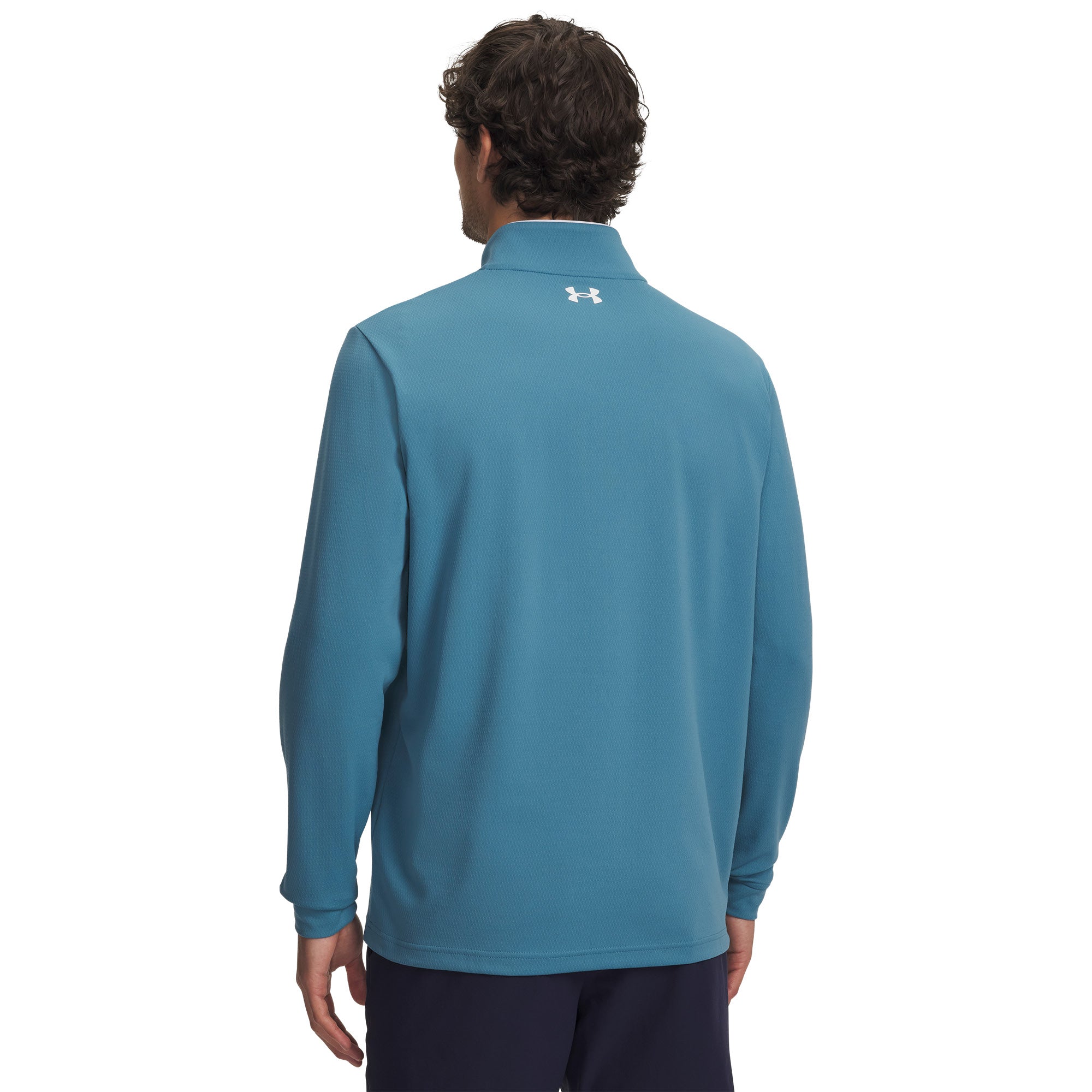 Under Armour Matchplay 1/4 Zip Pullover - Boundless Blue & White