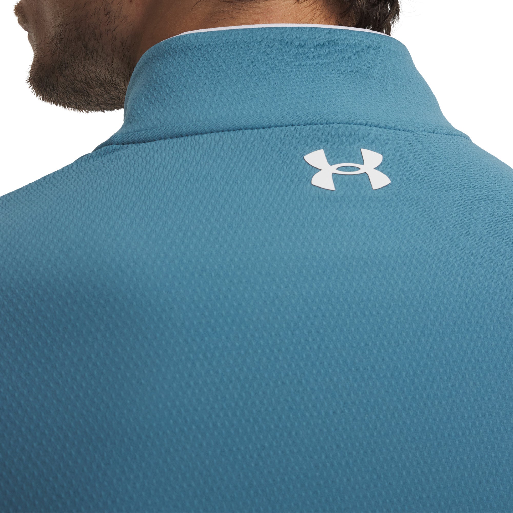 Under Armour Matchplay 1/4 Zip Pullover - Boundless Blue & White