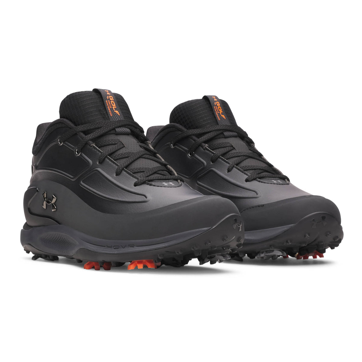 Under Armour Drive Winterized Spiked Golf Boots - Anthracite, Clay Green & Metallic Gun Metal