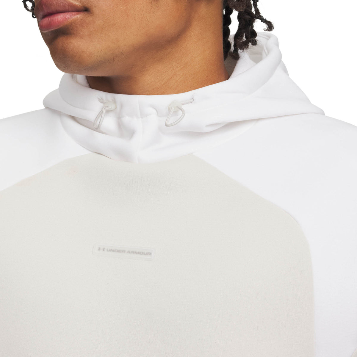 Under Armour Fleece Winterized Golf Hoodie - Summit White & White
