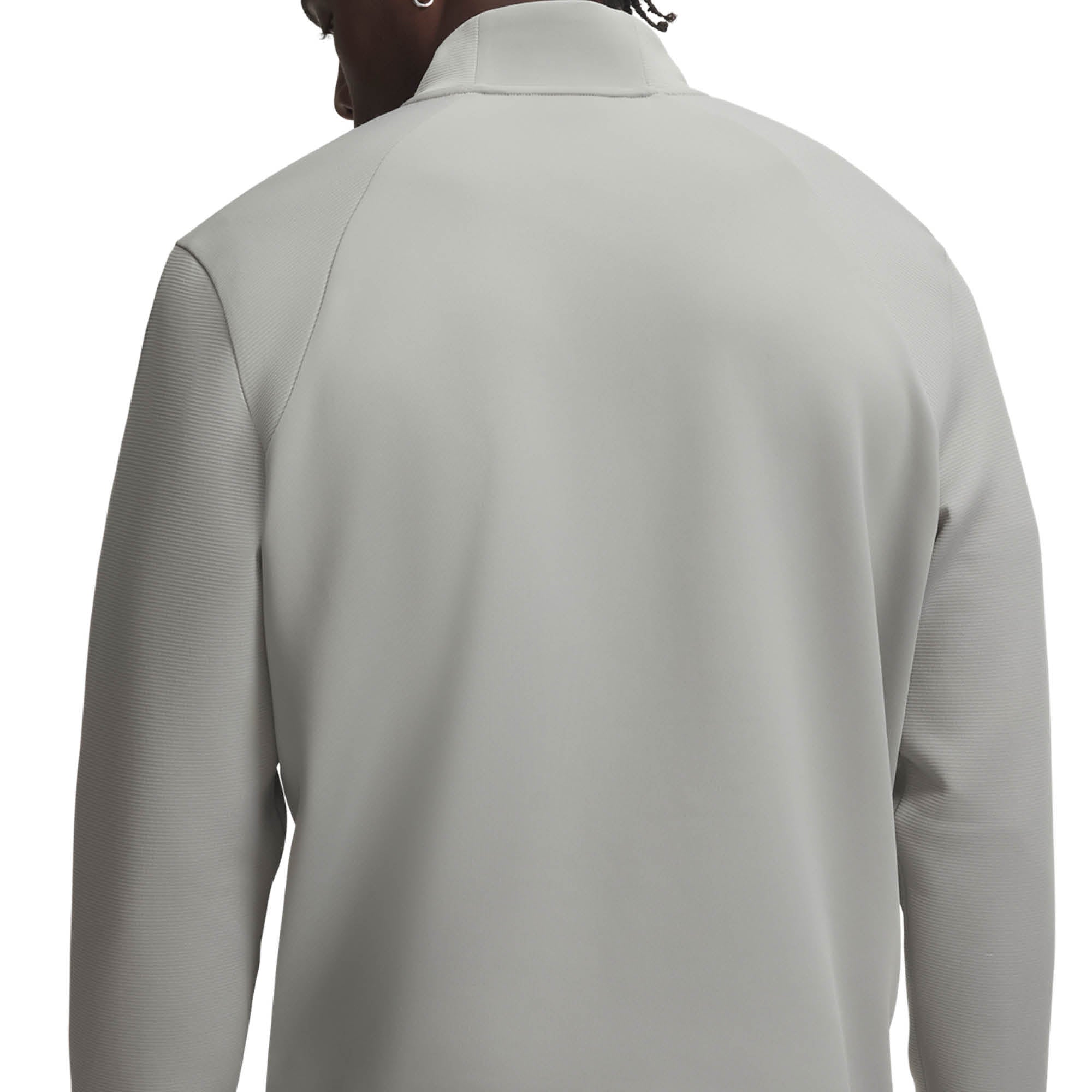 Under Armour Drive Golf Midlayer - Titanium & Clay Green