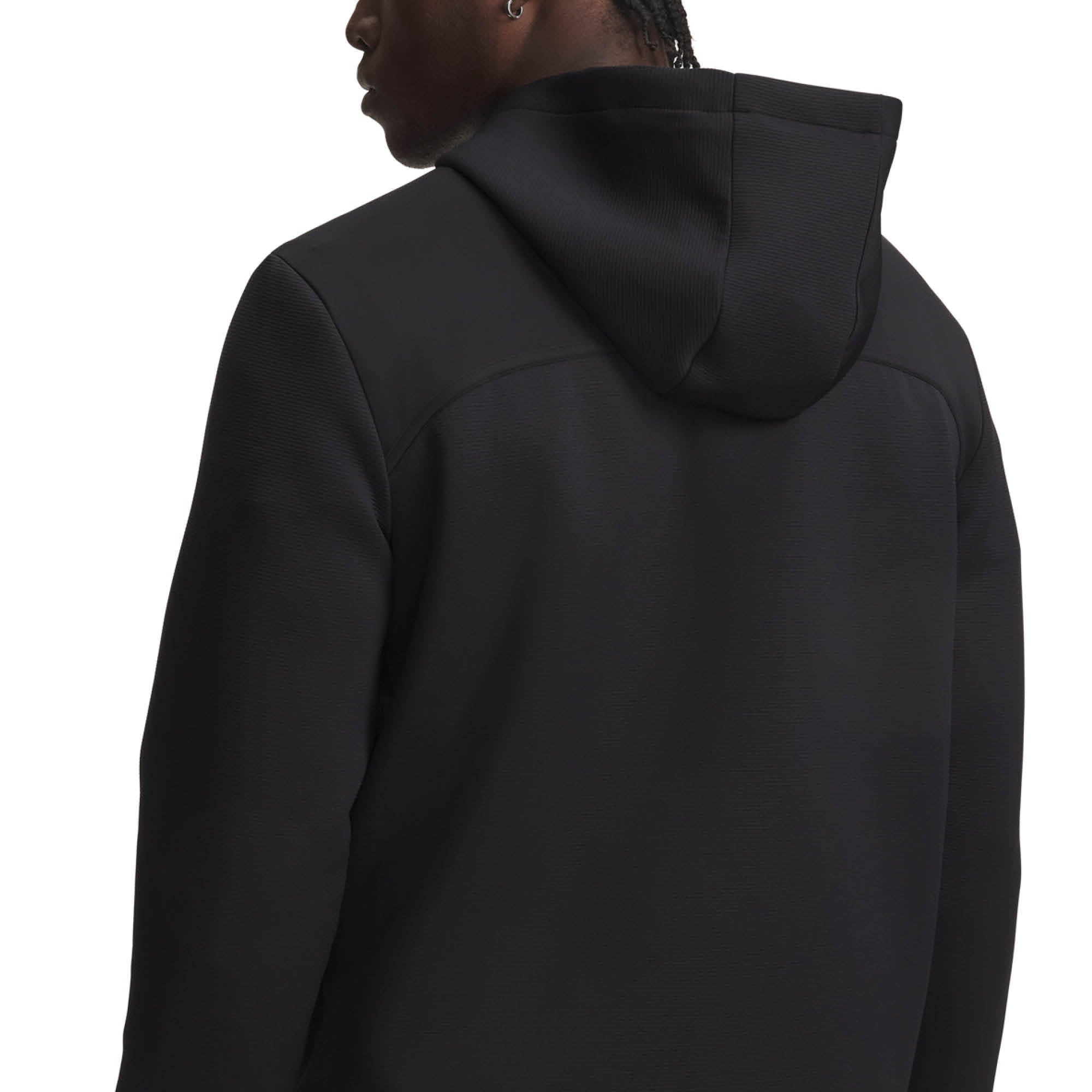 Under Armour Drive Midlayer Golf Hoodie - Black, Anthracite & Black