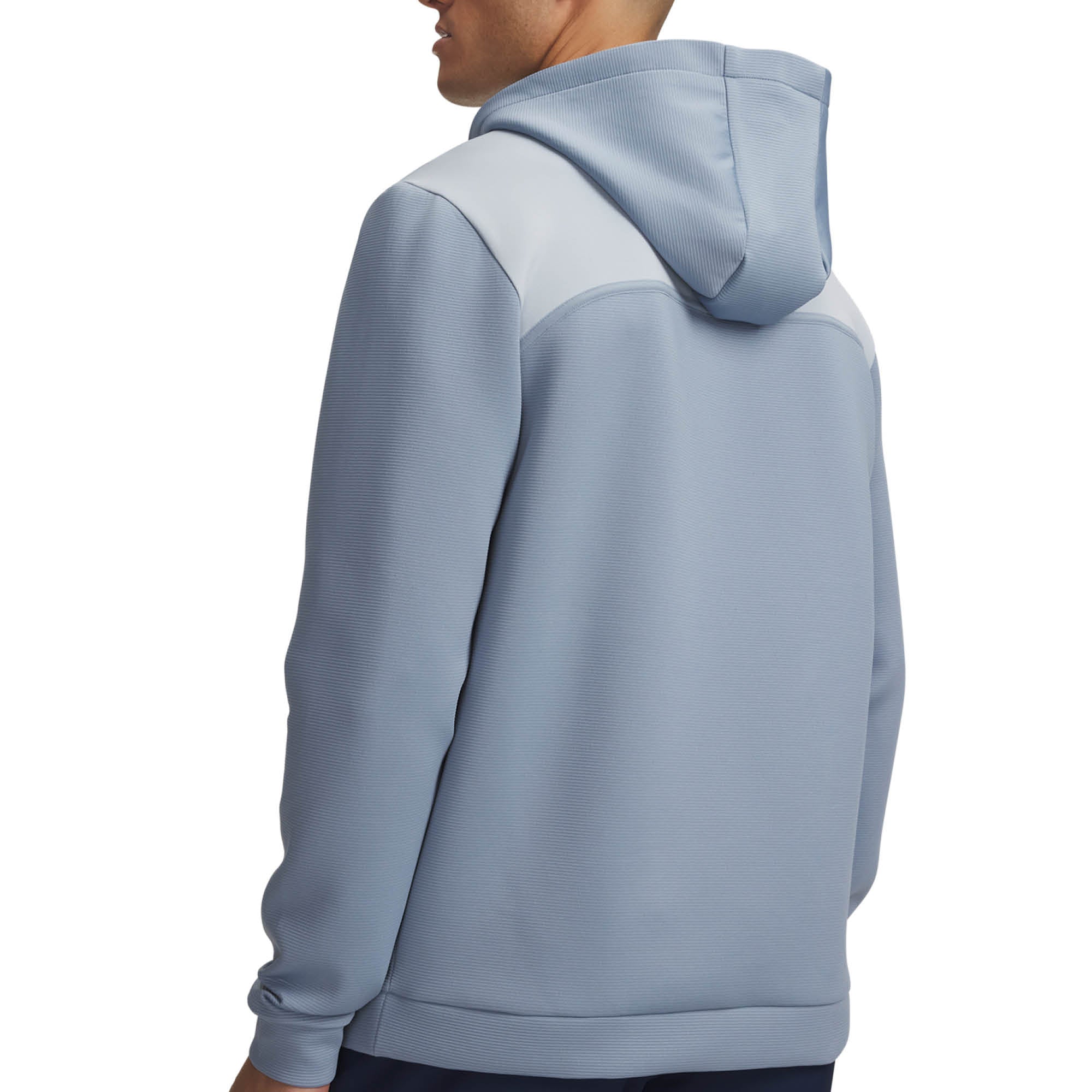 Under Armour Drive Midlayer Golf Hoodie - Blue Wind, Blue Fog & Blue Fog