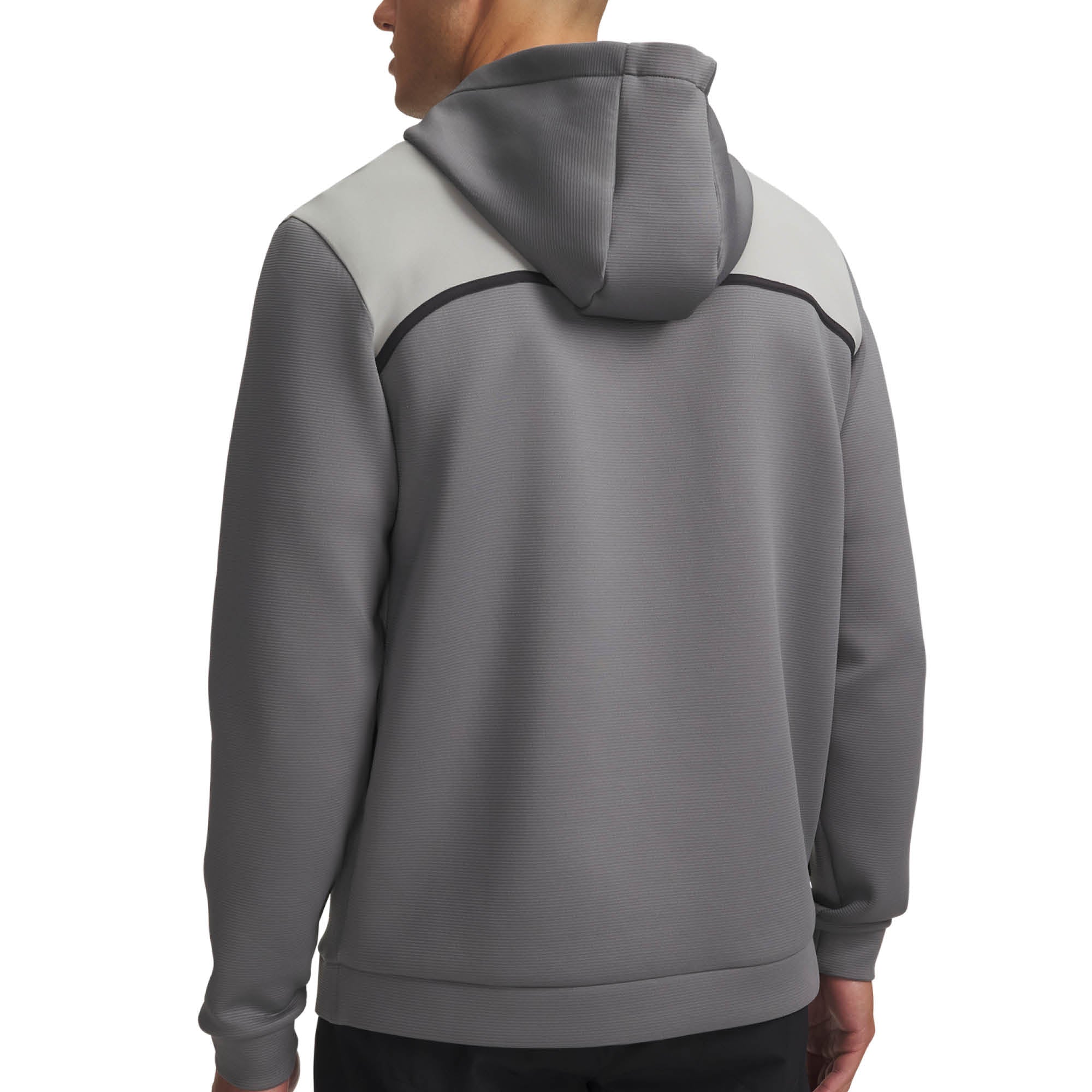 Under Armour Drive Midlayer Golf Hoodie - Clay Green, Titanium & Anthracite