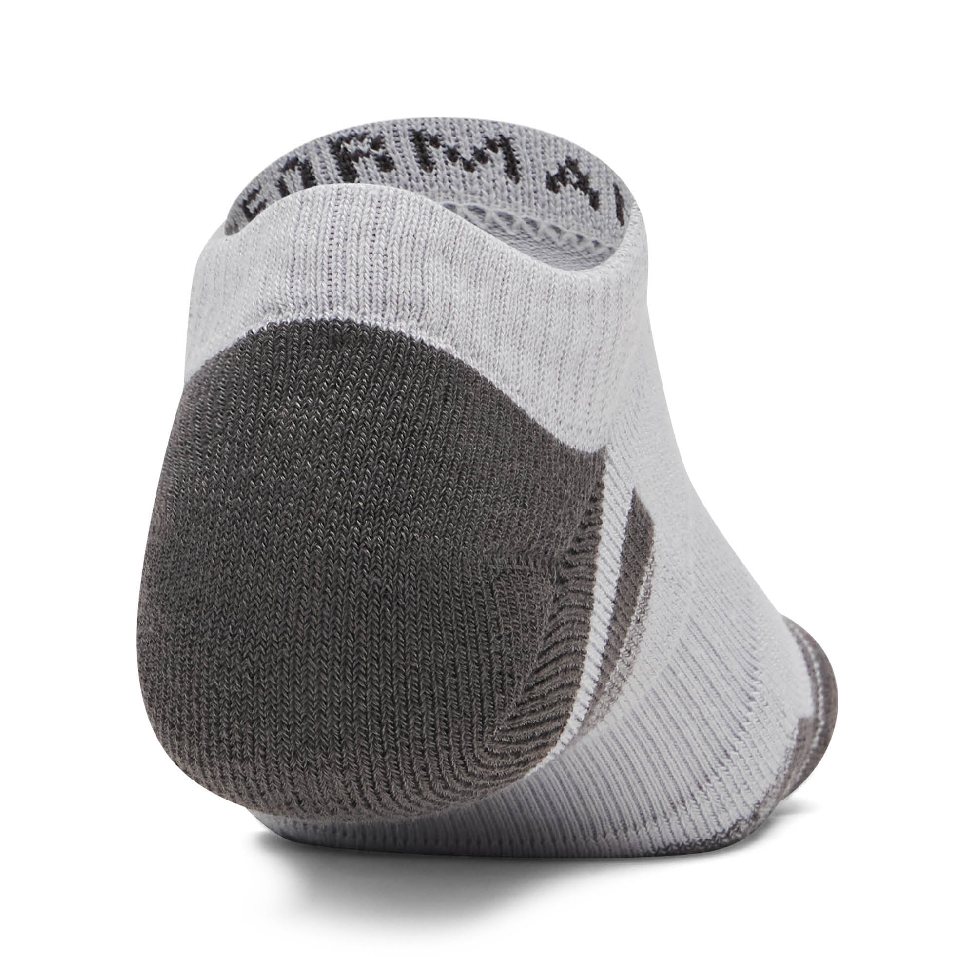 Under Armour Performance Tech No Show Golf Socks 3-Pack AW26 - Black, White & Jet Grey - Size 7.5-12