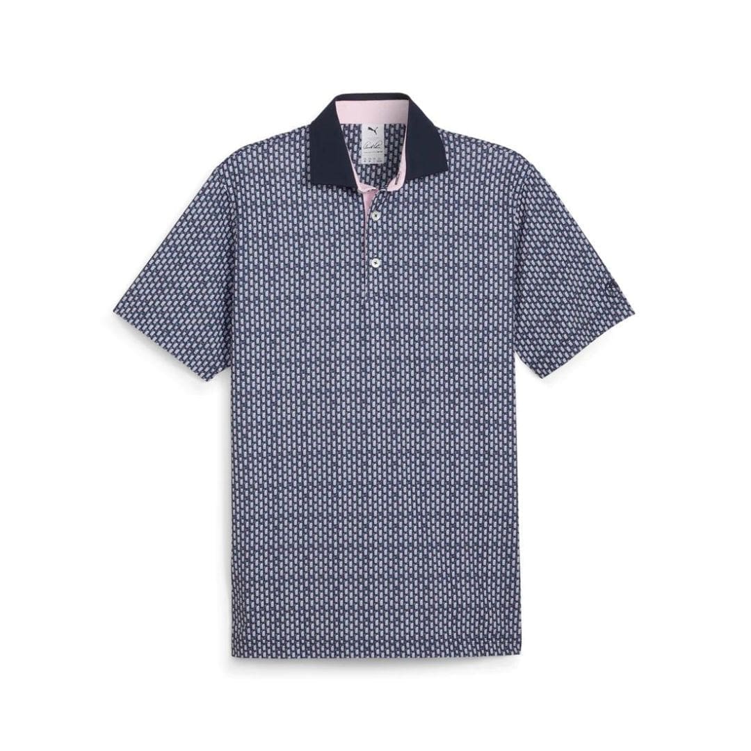 Puma x Arnold Palmer Mattr Iced Tea Golf Polo (Deep Navy)