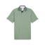 Puma x Arnold Palmer Jacquard Stripe Golf Polo (Eucalyptus)
