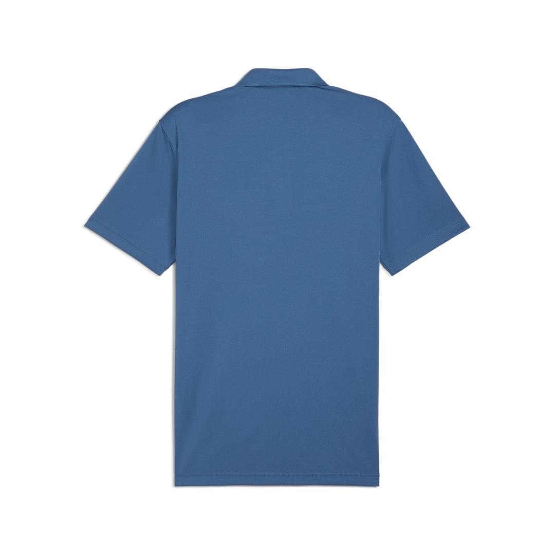 Puma Pure Solid Golf Polo Shirt (Blue Horizon)