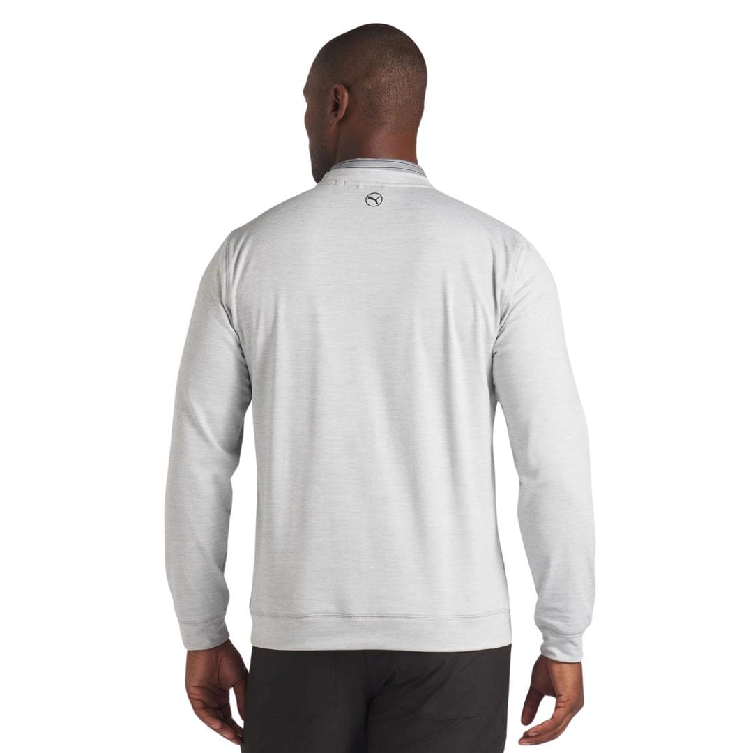 Puma Cloudspun Patch Crewneck (Ash Grey Heather)