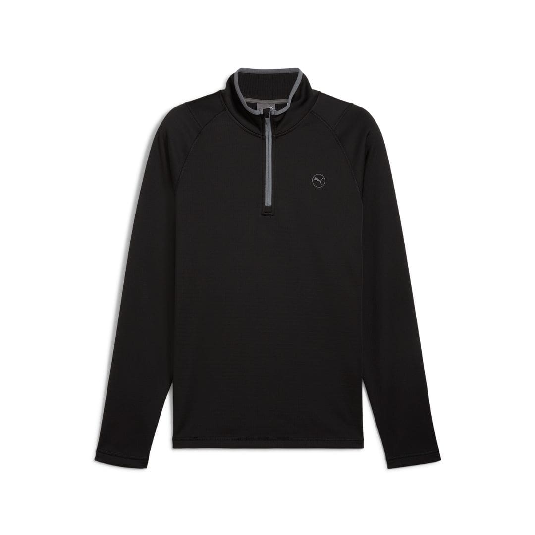Puma Waffle Fleece 1/4 Zip Golf Midlayer