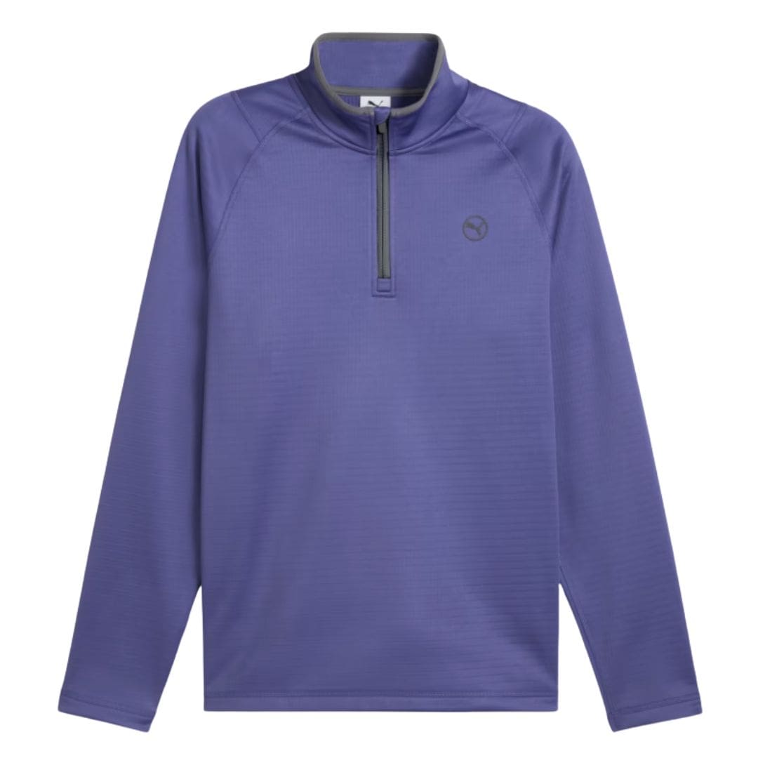 Puma Waffle Fleece 1/4 Zip Golf Midlayer