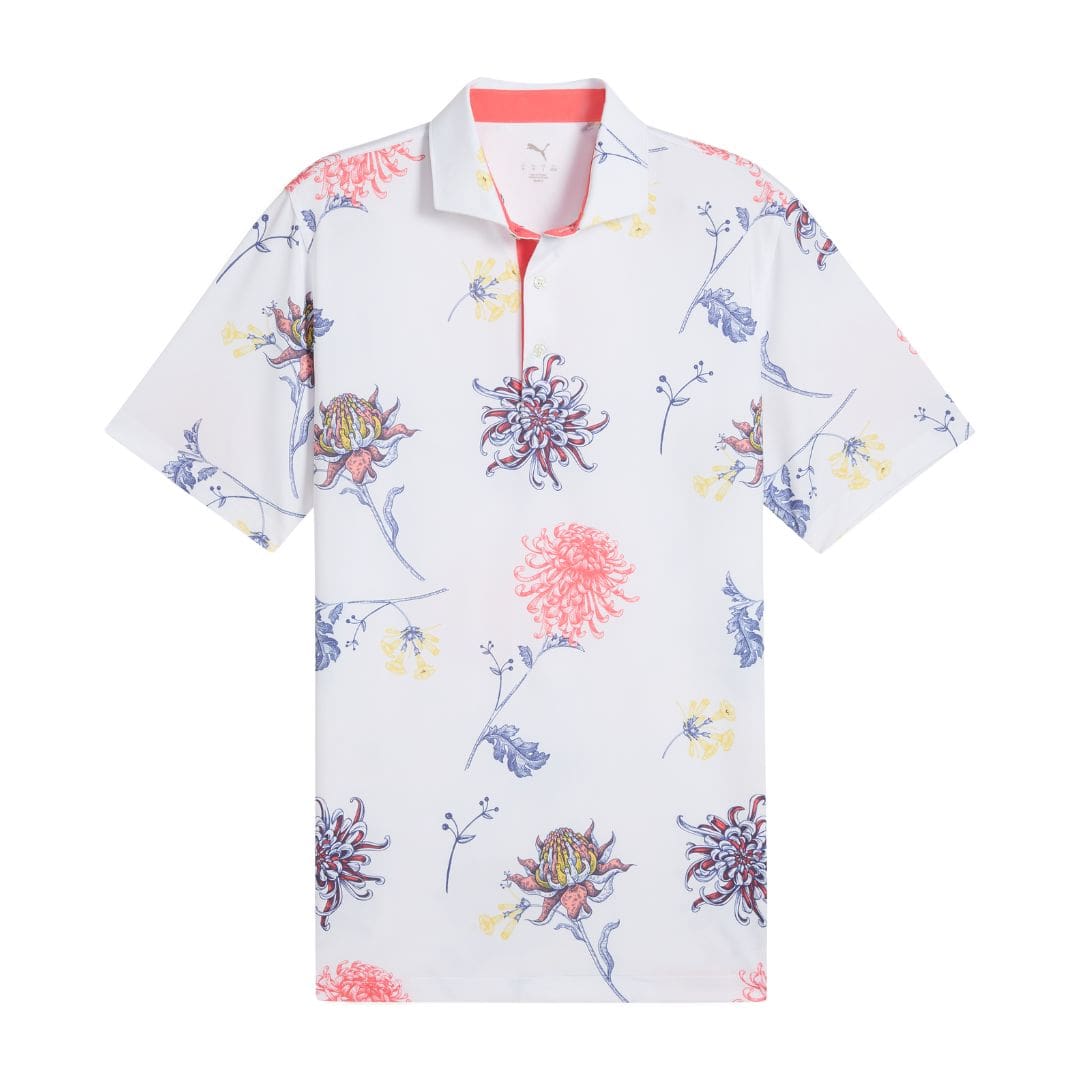 Puma MATTR Dahlia Golf Polo