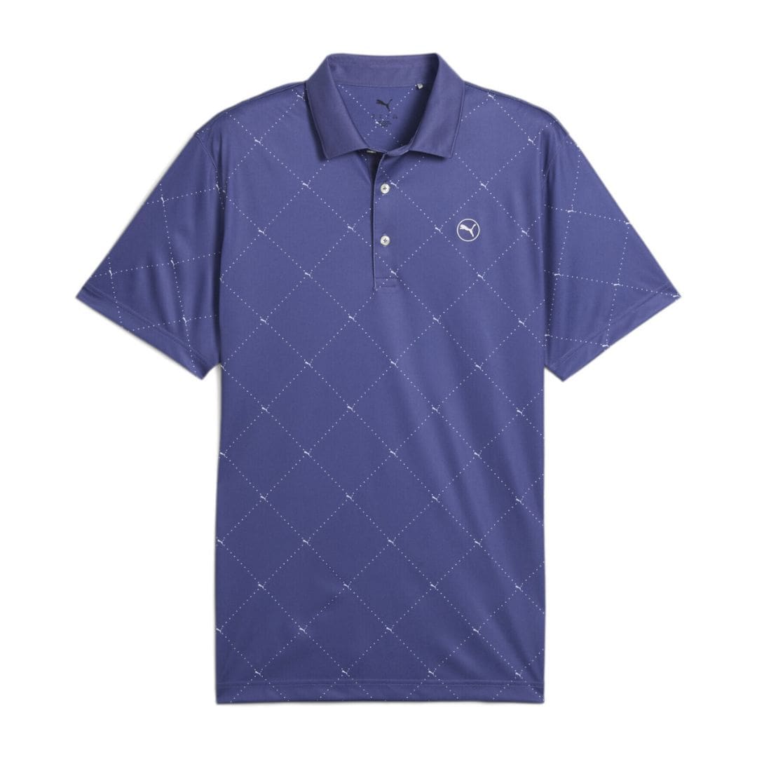Puma Pure 2.0 Argyle Golf Polo
