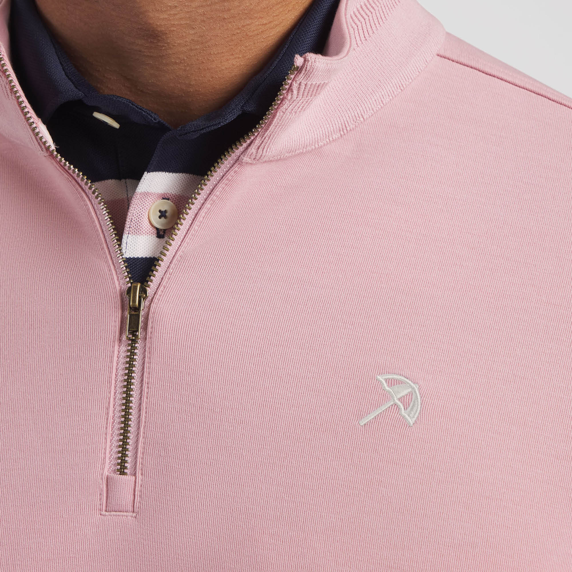 Puma X Arnold Palmer Cloudspun 1/4 Zip Golf Pullover - Rose Glow