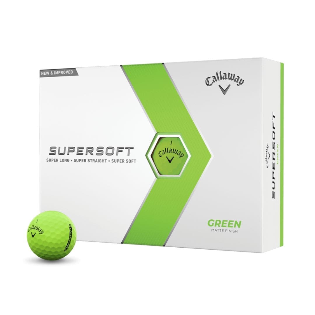 Callaway Supersoft Golf Balls (Green)