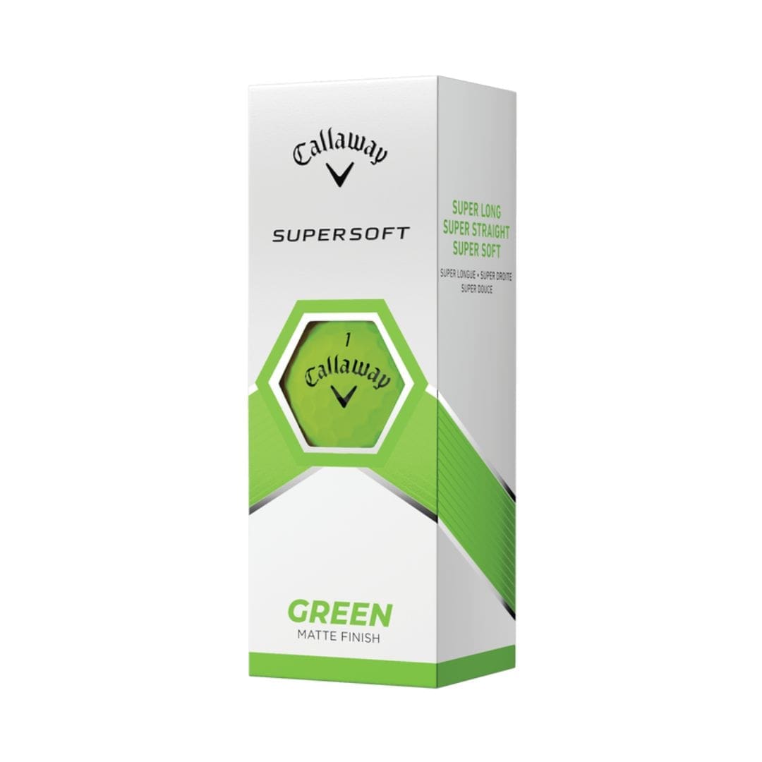 Callaway Supersoft Golf Balls (Green)
